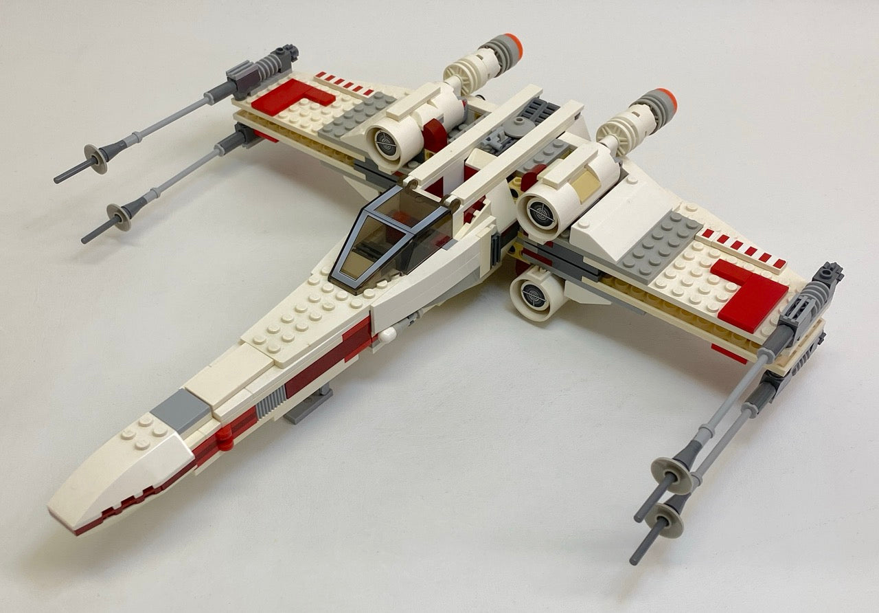 LEGO Star Wars X-Wing Starfighter Set #9493 with Instructions As Pictured