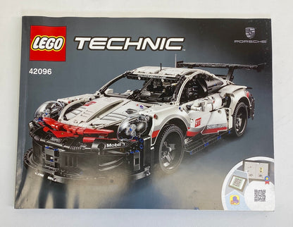 LEGO Technic Porsche 911 RSR Set #42096 with Instructions As Pictured