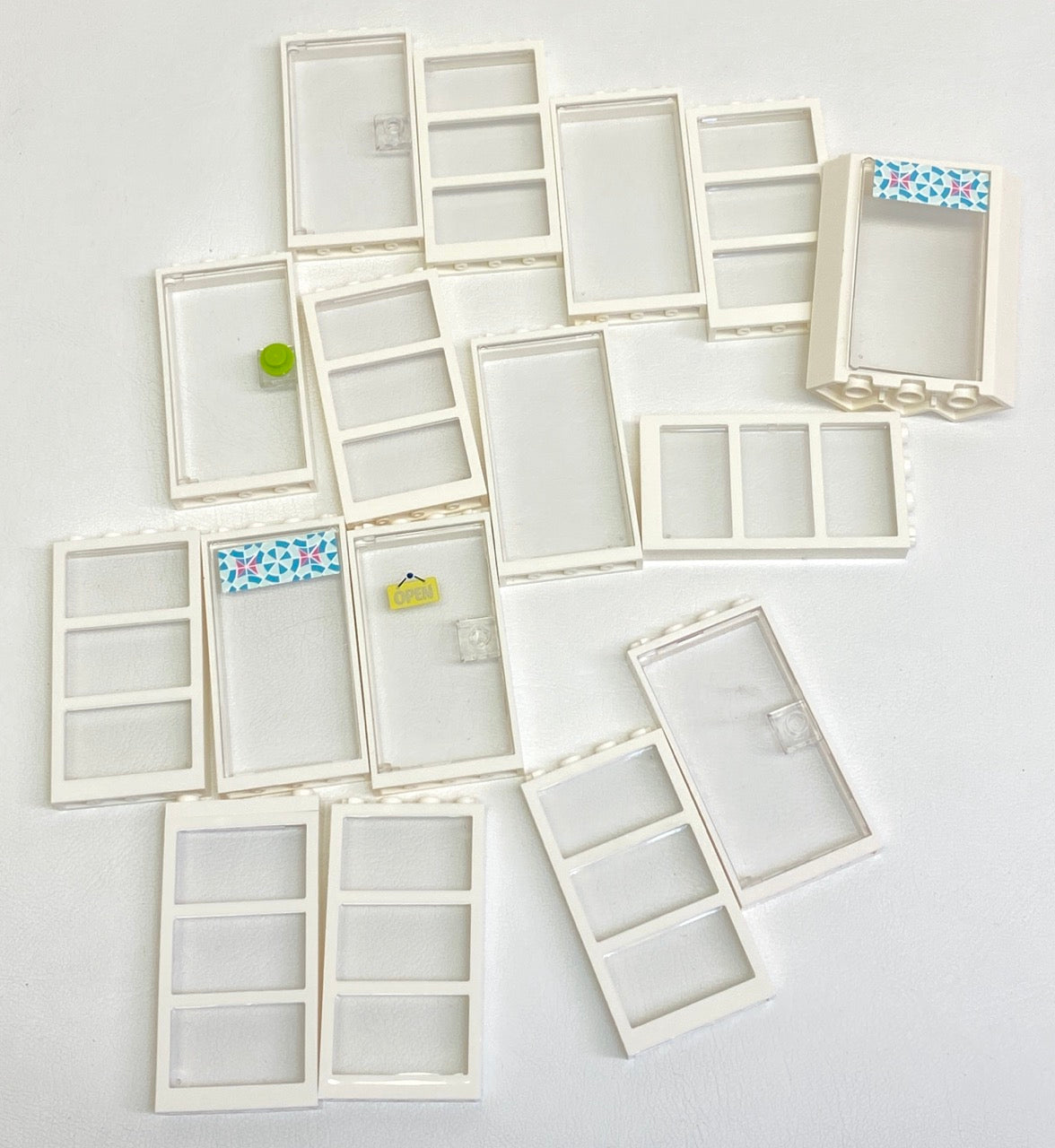 LEGO Window and Door Fun Pack White Frames