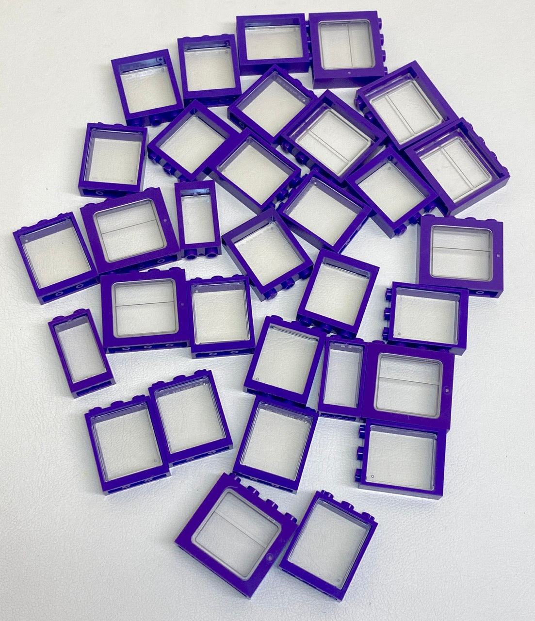 LEGO Window Mixed Fun Pack Dark Purple Frames Harry Potter Knight Bus