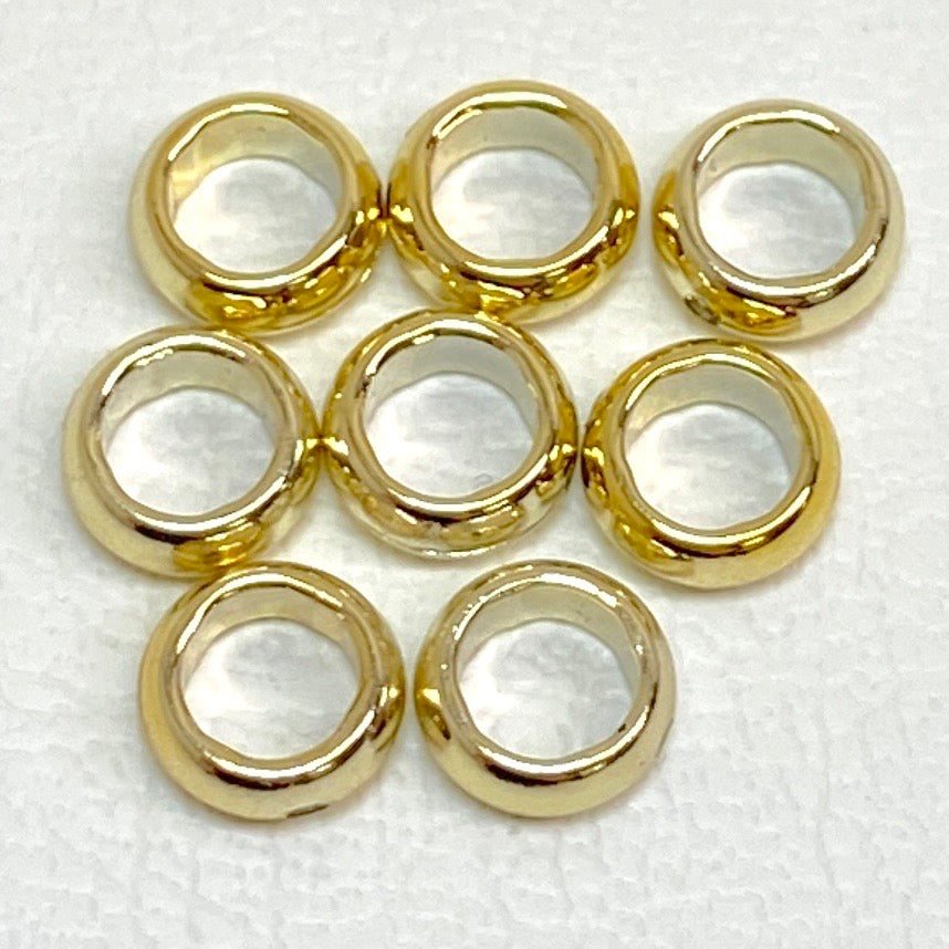 LEGO Chrome Gold Rings Fun Pack of 8