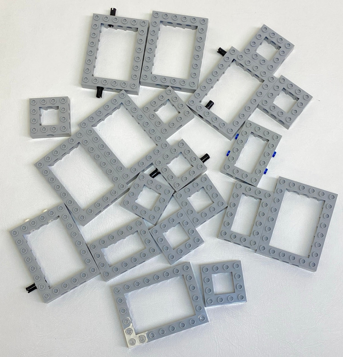 LEGO Technic Light Bluish Grey Open Brick and Frame Fun Pack Mixed Sizes
