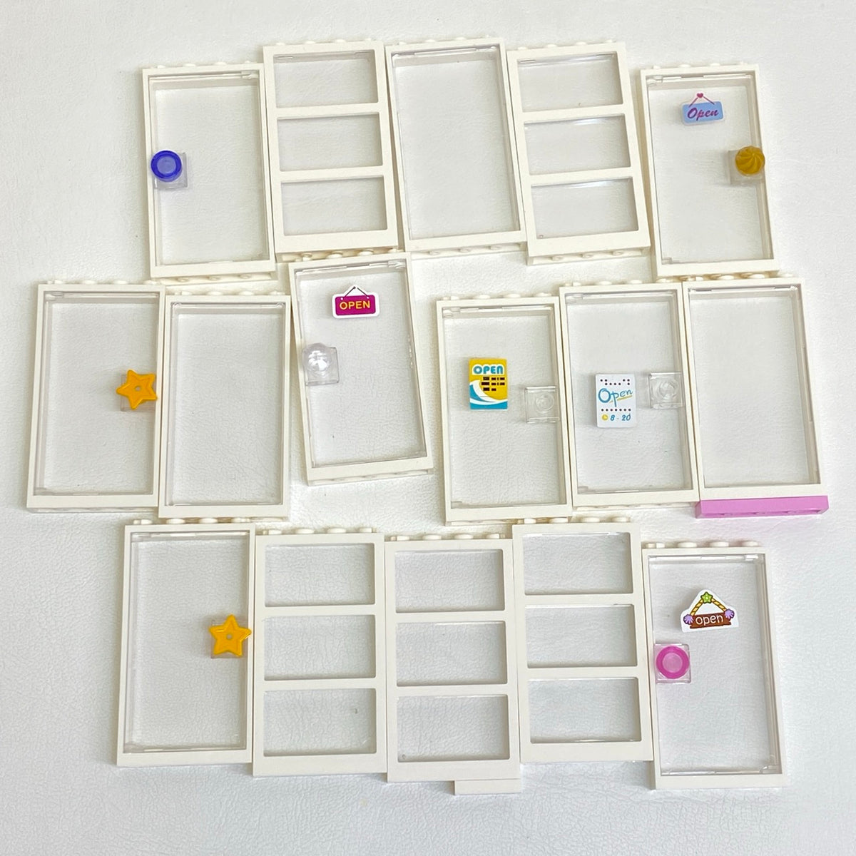 LEGO Window and Door Fun Pack White Frames