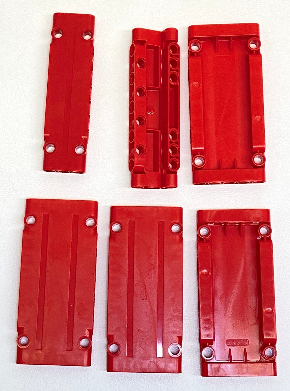 LEGO Technic Red Panel Mixed Fun Pack