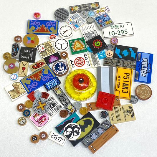 LEGO Printed Tiles Mixed Fun Pack