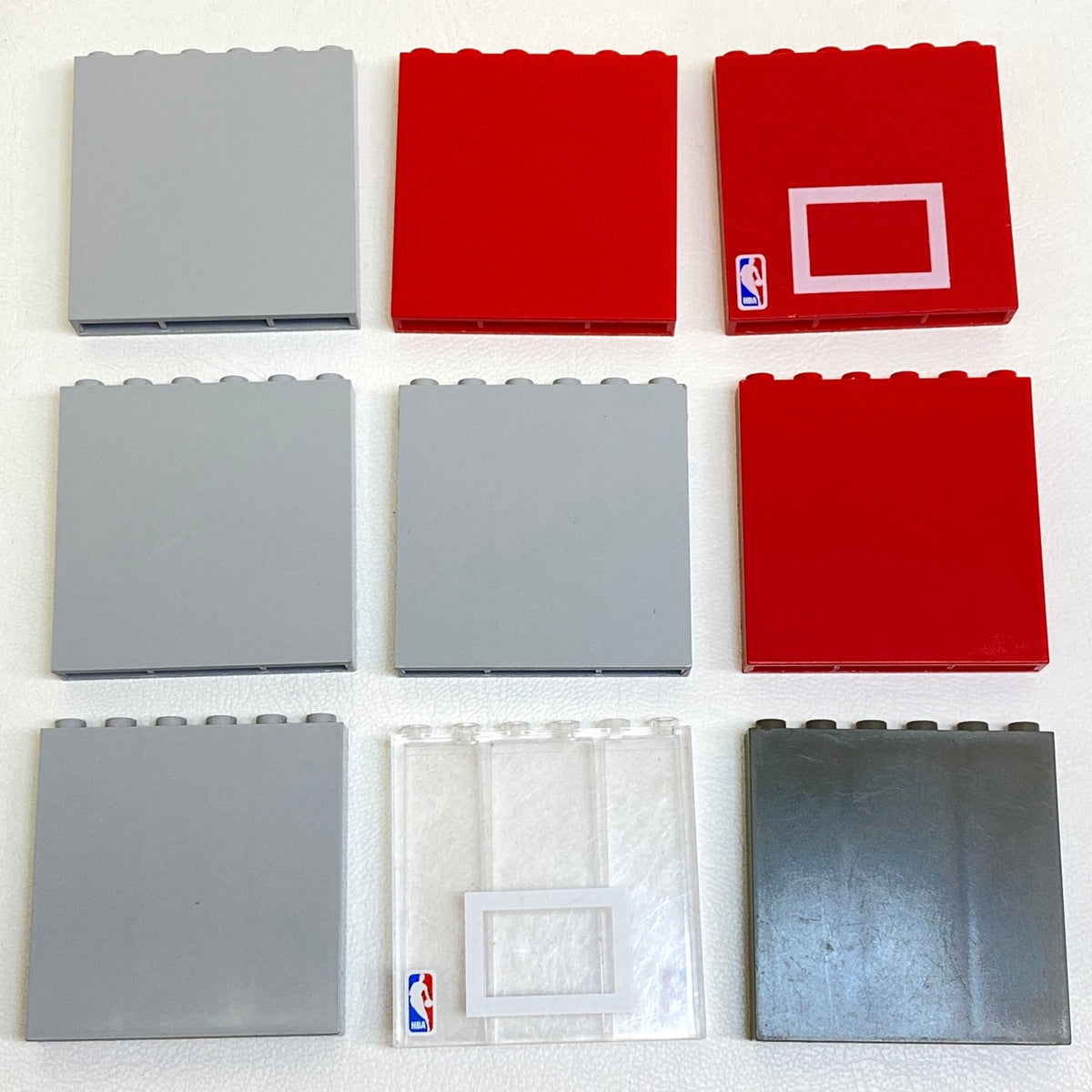LEGO 1x6x5 Brick Mixed Fun Pack of 9