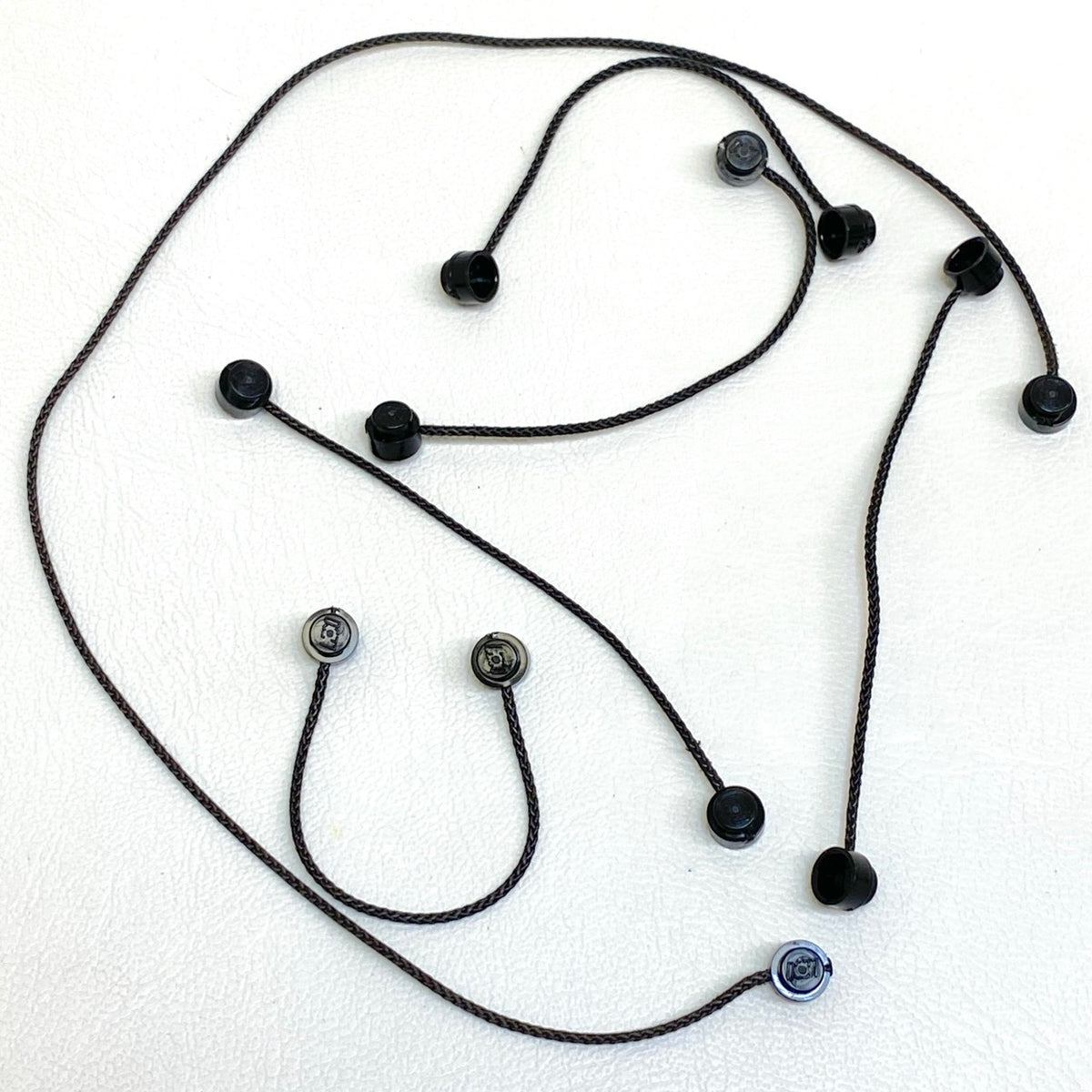 LEGO Mixed String with End Studs Black Fun Pack