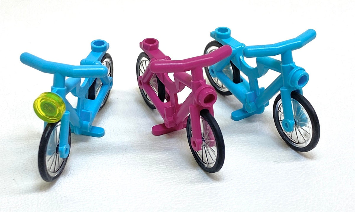 LEGO Bicycle Pack of 3 Mixed Colours City Friends