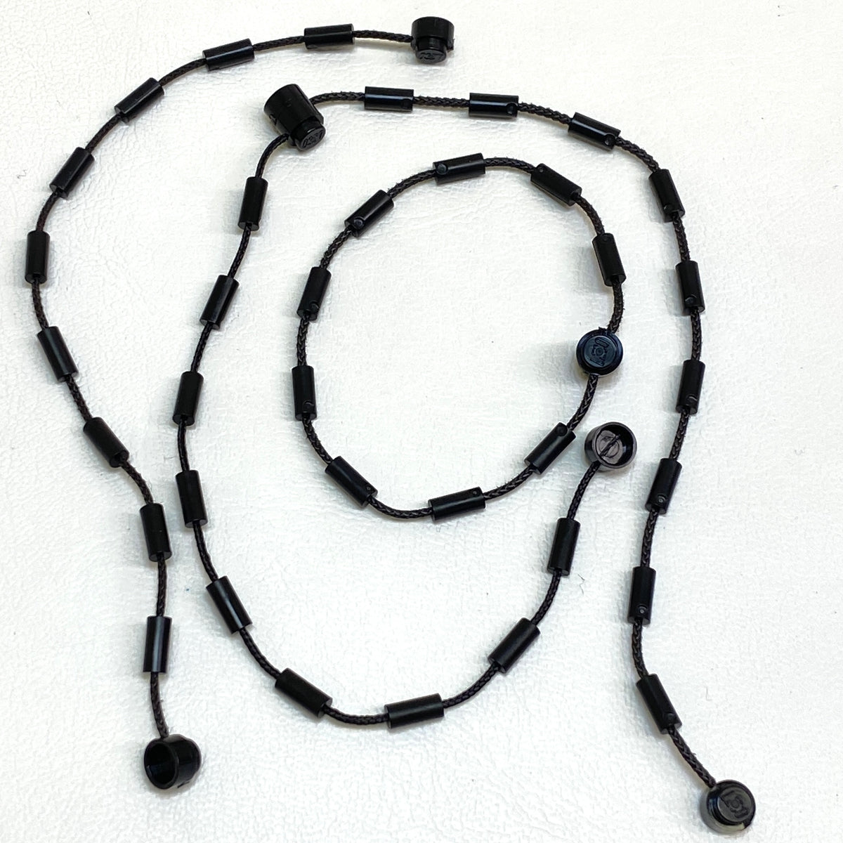 LEGO Black String With End Studs and Climbing Grips Fun Pack