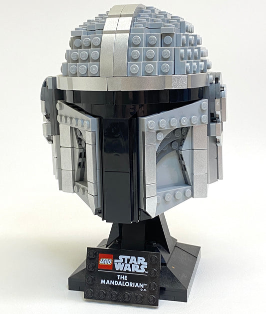 LEGO Star Wars The Mandalorian Helmet Set #75328 with Instructions As Pictured
