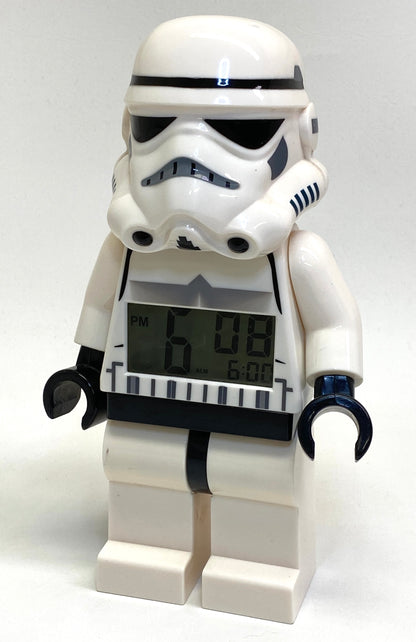 LEGO Star Wars Stormtrooper Alarm Clock As Pictured