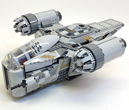 LEGO Star Wars Razor Crest / Mandalorian Bounty Hunter Transport Set #75292 with Instructions As Pictured
