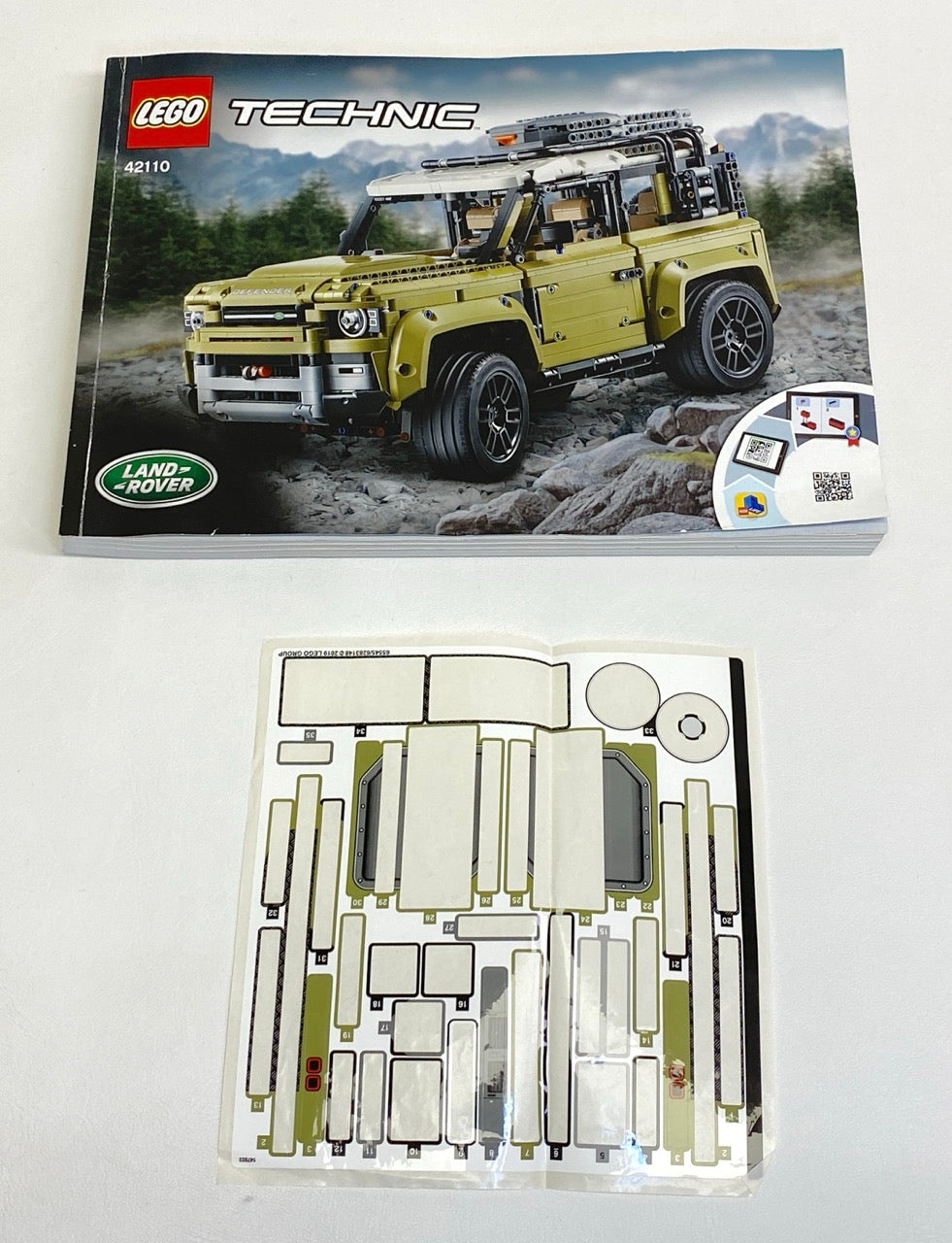 LEGO Technic Land Rover Defender Set #42110 with Instructions As Pictured