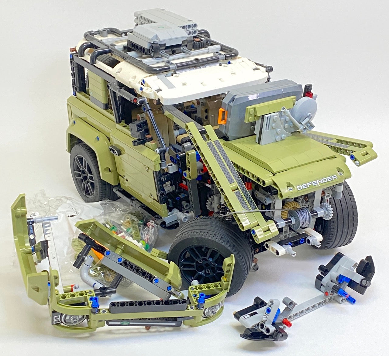 LEGO Technic Land Rover Defender Set #42110 with Instructions As Pictured