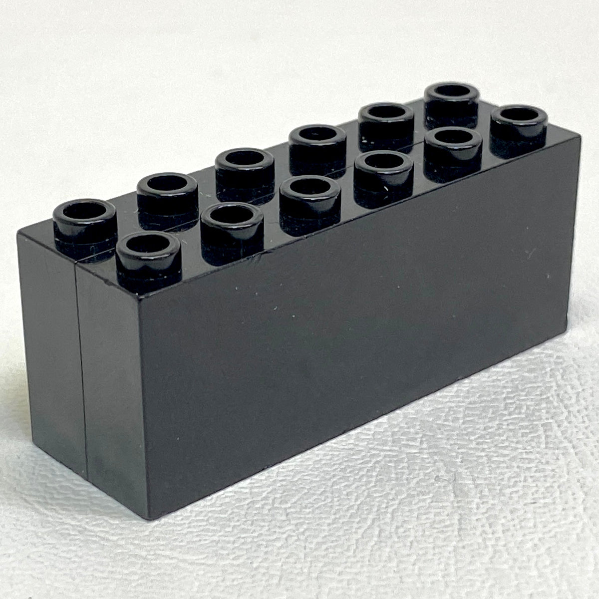 LEGO Vintage Weight Brick 2x6x2 Black with Centre Seam - Trains / Cranes / Ships