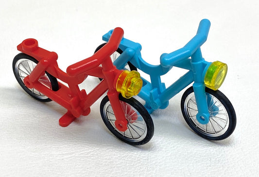 LEGO Bicycle Pack of 2 Red / Medium Azure