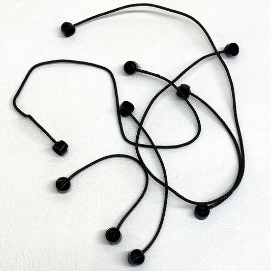 LEGO Mixed String with End Studs Black Fun Pack