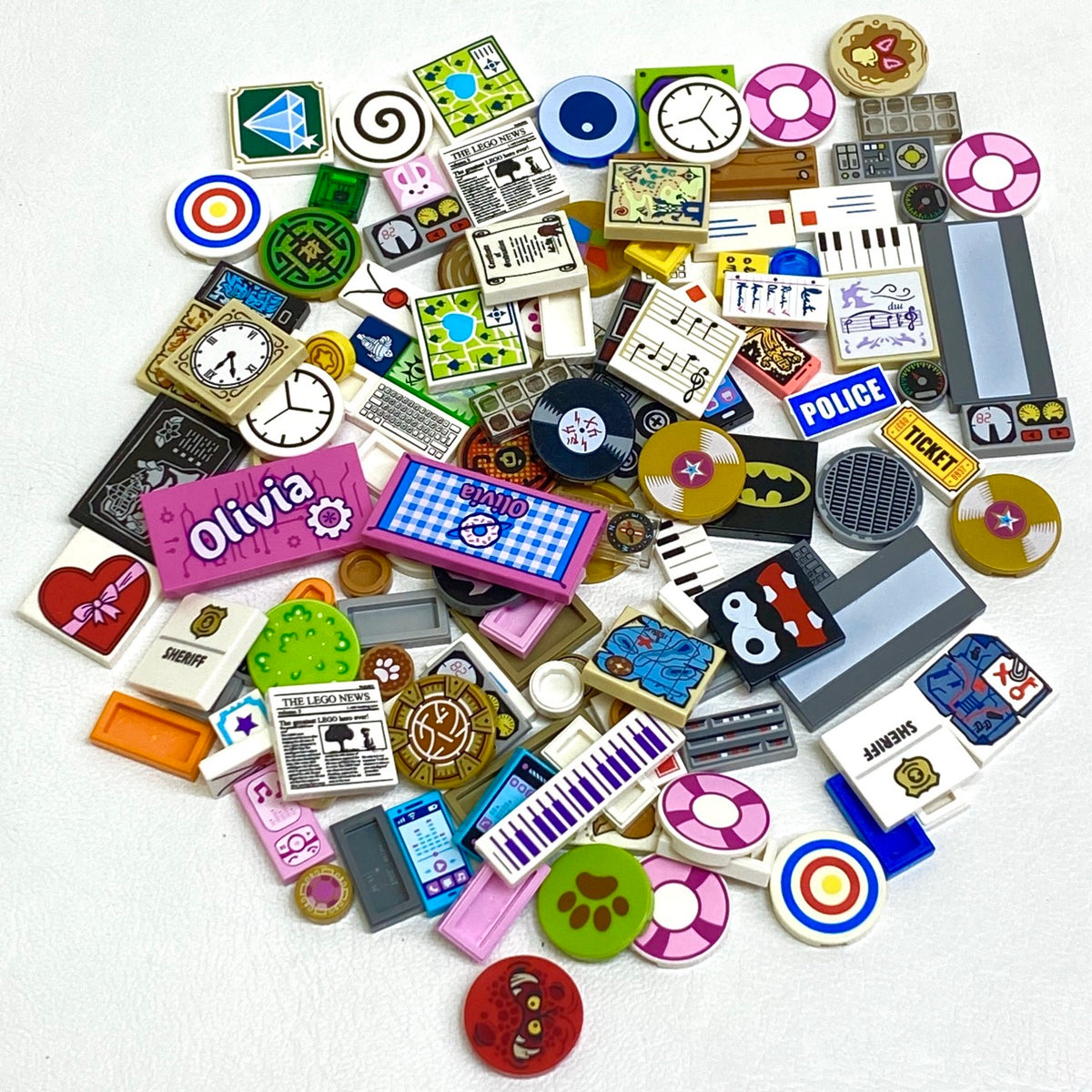 LEGO Printed Tiles Mixed Fun Pack