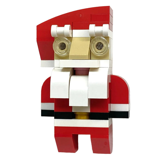 LEGO Brick Built Santa Claus As Pictured