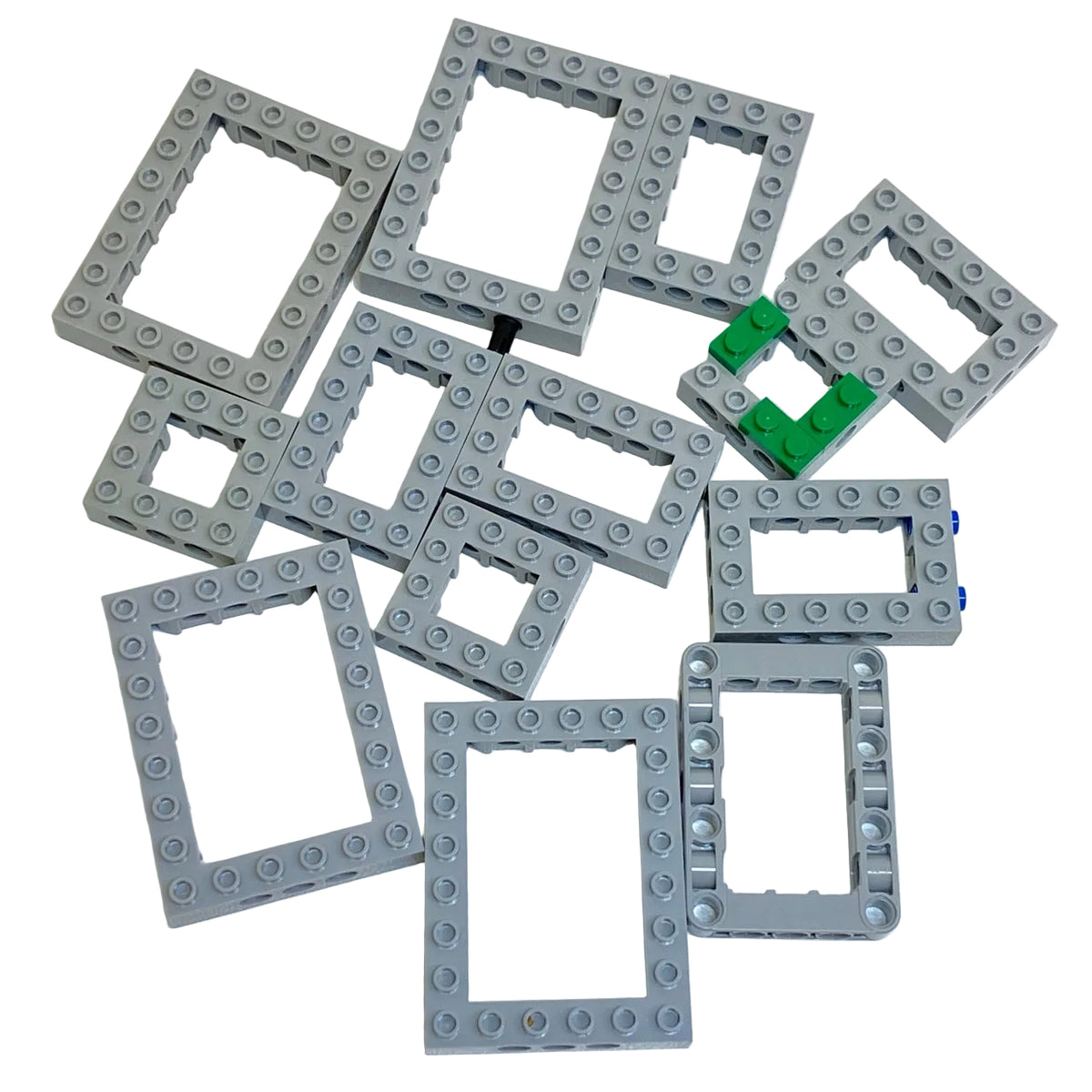 LEGO Technic Light Bluish Grey Open Brick and Frame Fun Pack Mixed Sizes