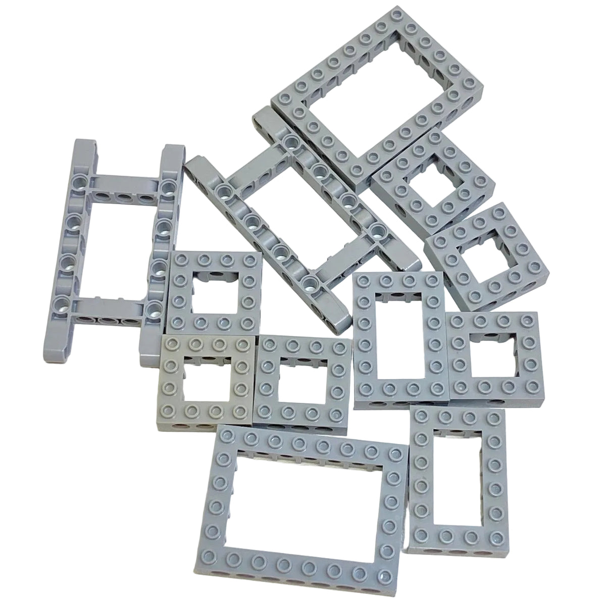 LEGO Technic Light Bluish Grey Open Brick and Frame Fun Pack Mixed Sizes