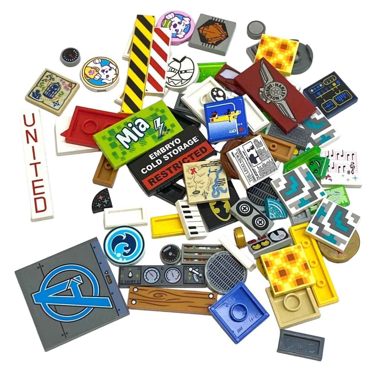 LEGO Printed Tiles Mixed Fun Pack