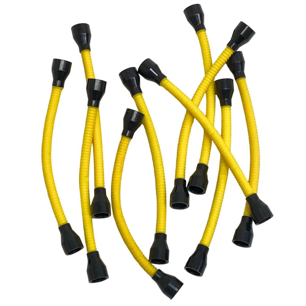 LEGO Vintage Black and Yellow Hose 8.5L Pack of 10