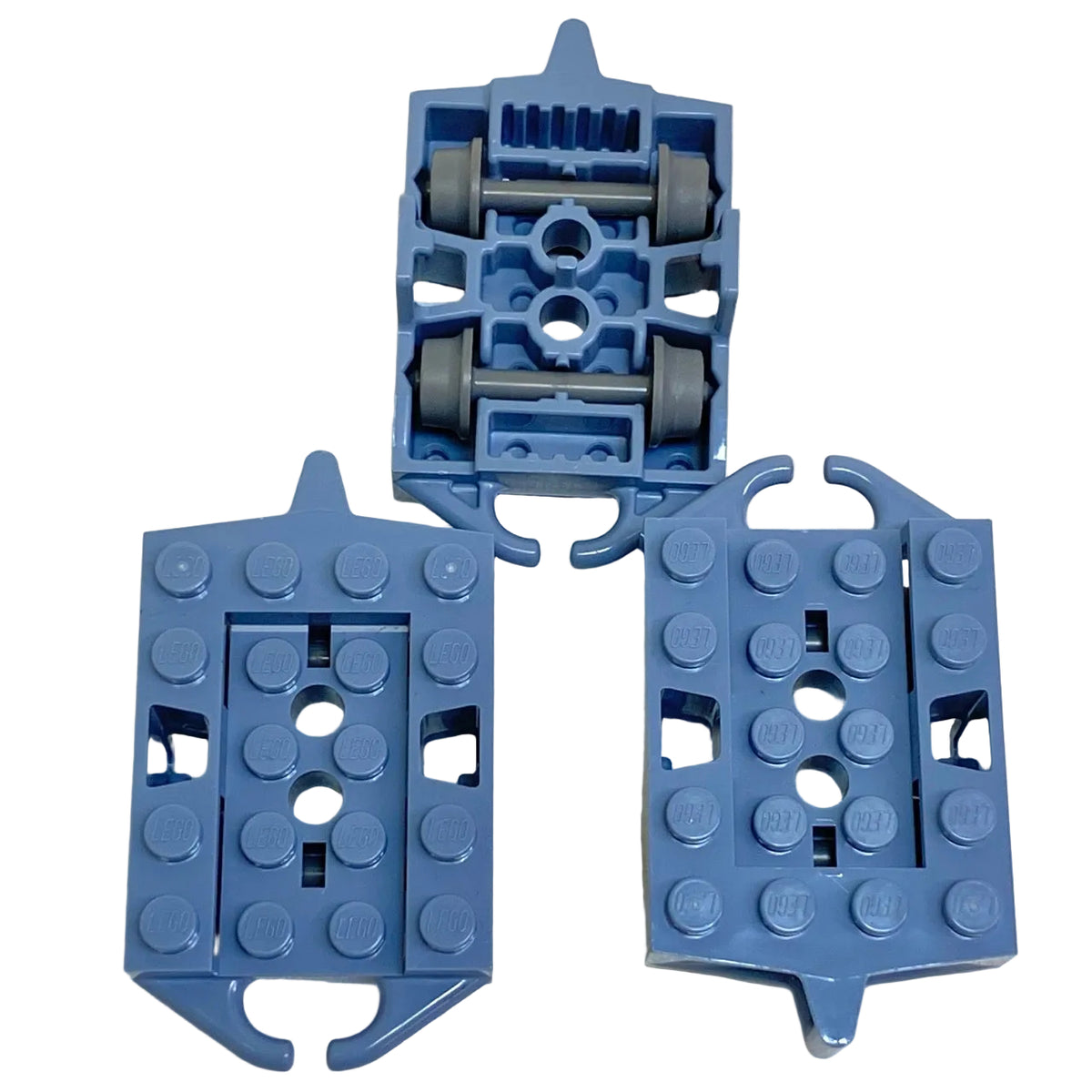 LEGO Roller Coaster Car Pack Of 3 Sand Blue