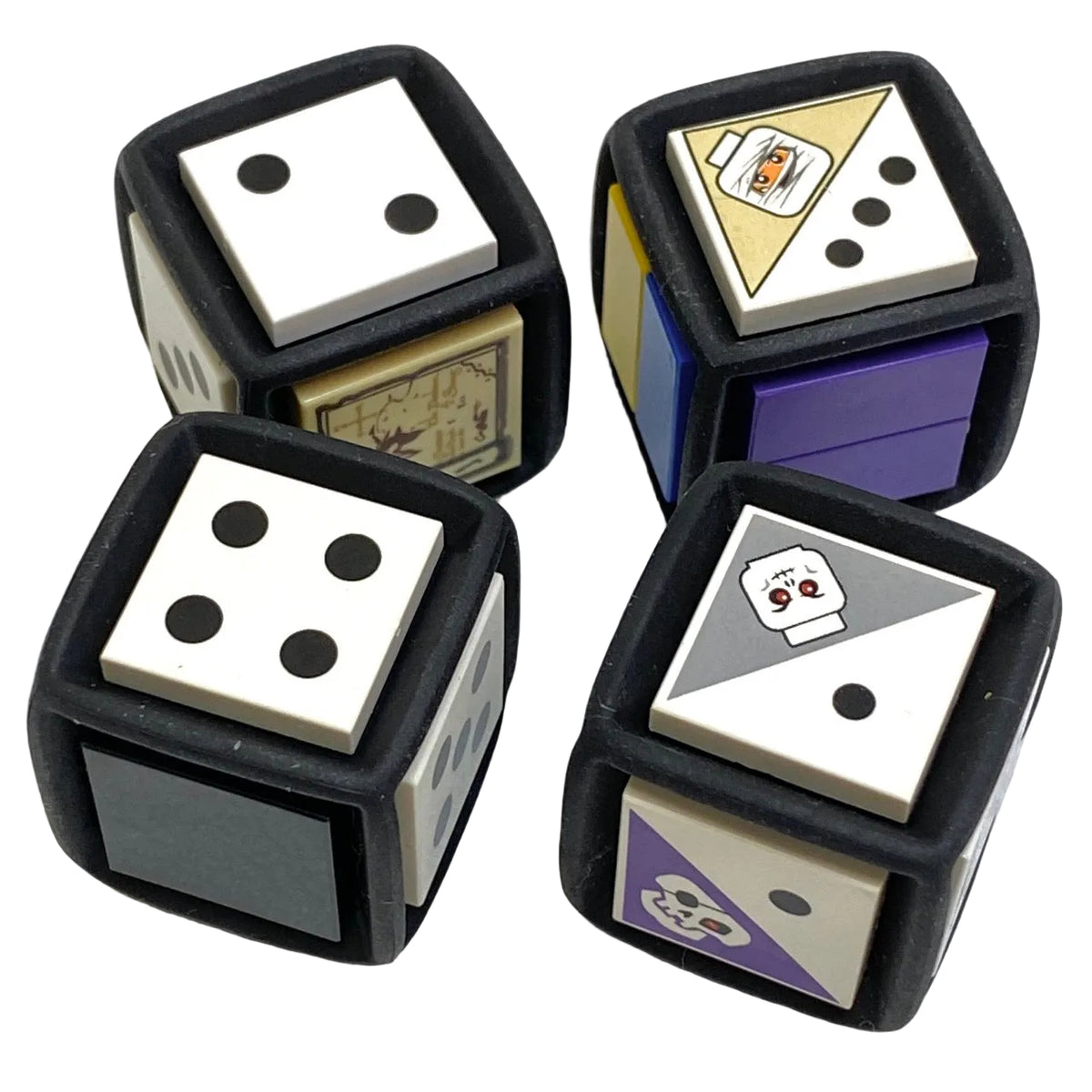 LEGO Game Dice Fun Pack of 4 with Mixed Tiles