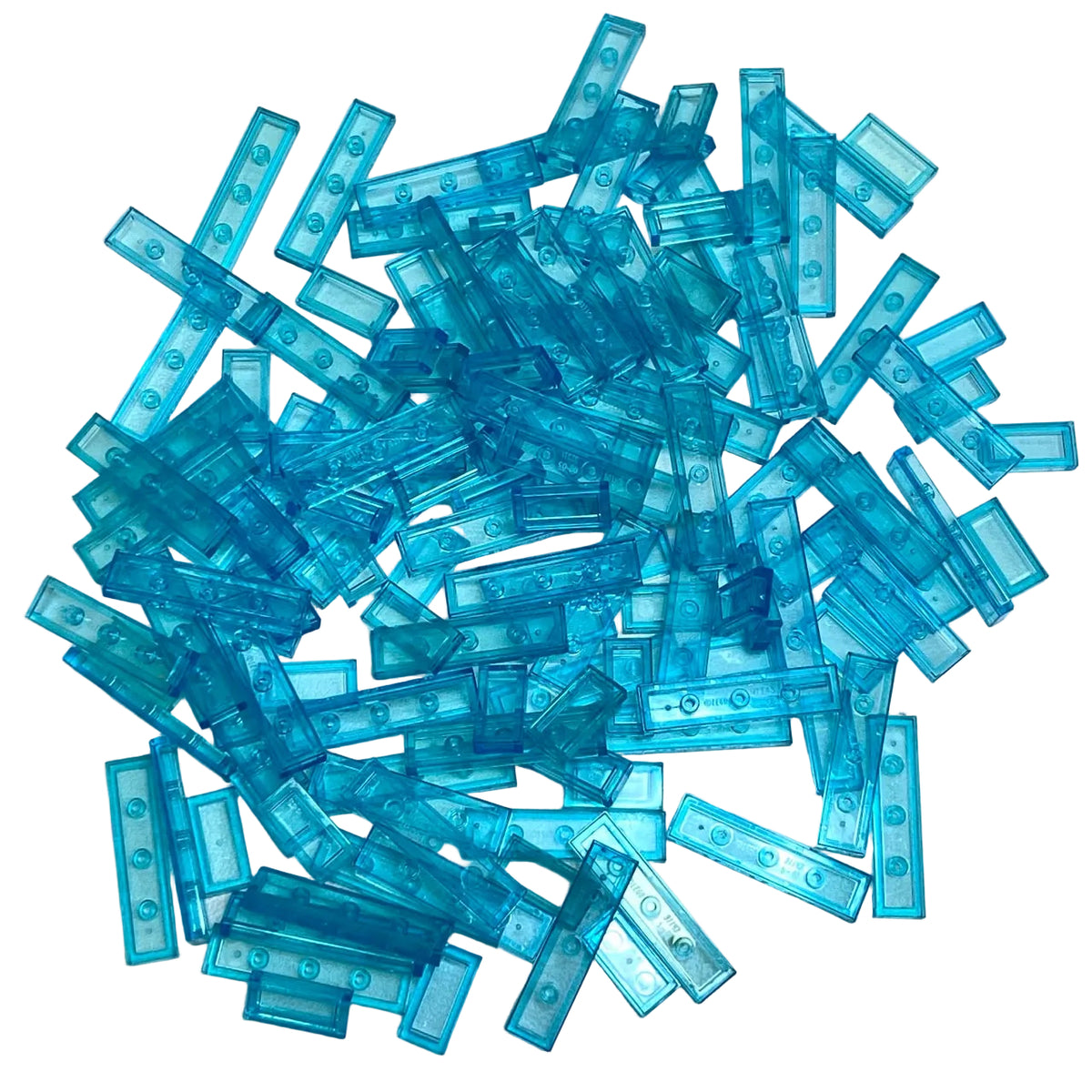 LEGO Trans Light Blue Tile Mixed Fun Pack