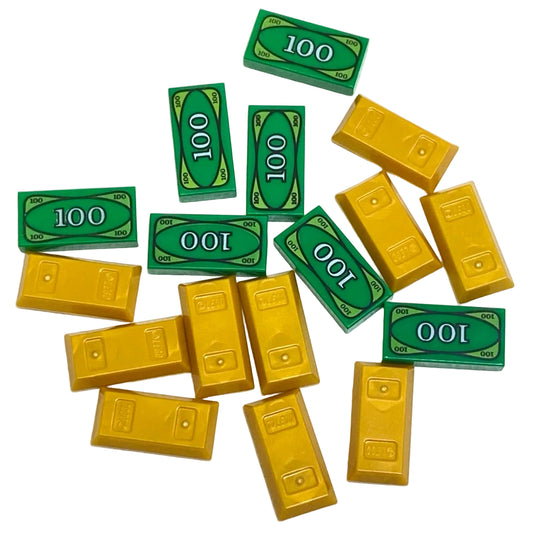 LEGO Money Tiles and Gold Ingot Fun Pack
