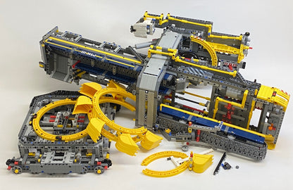 LEGO Technic Bucket Wheel Excavator Set #42055 With Instructions As Pictured