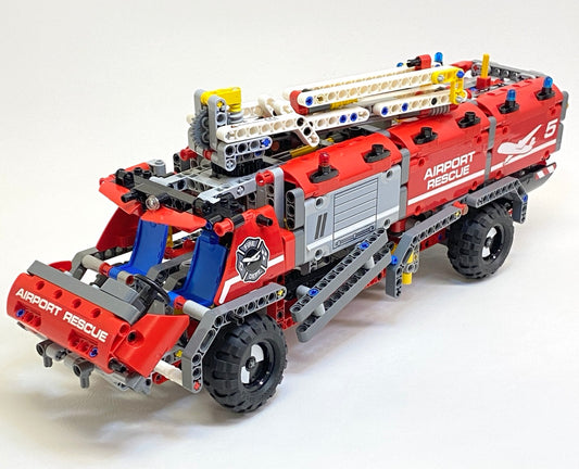 LEGO Technic Airport Rescue Vehicle Set #42068 With Instructions As Pictured