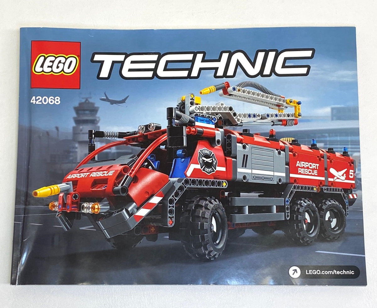 LEGO Technic Airport Rescue Vehicle Set #42068 With Instructions As Pictured