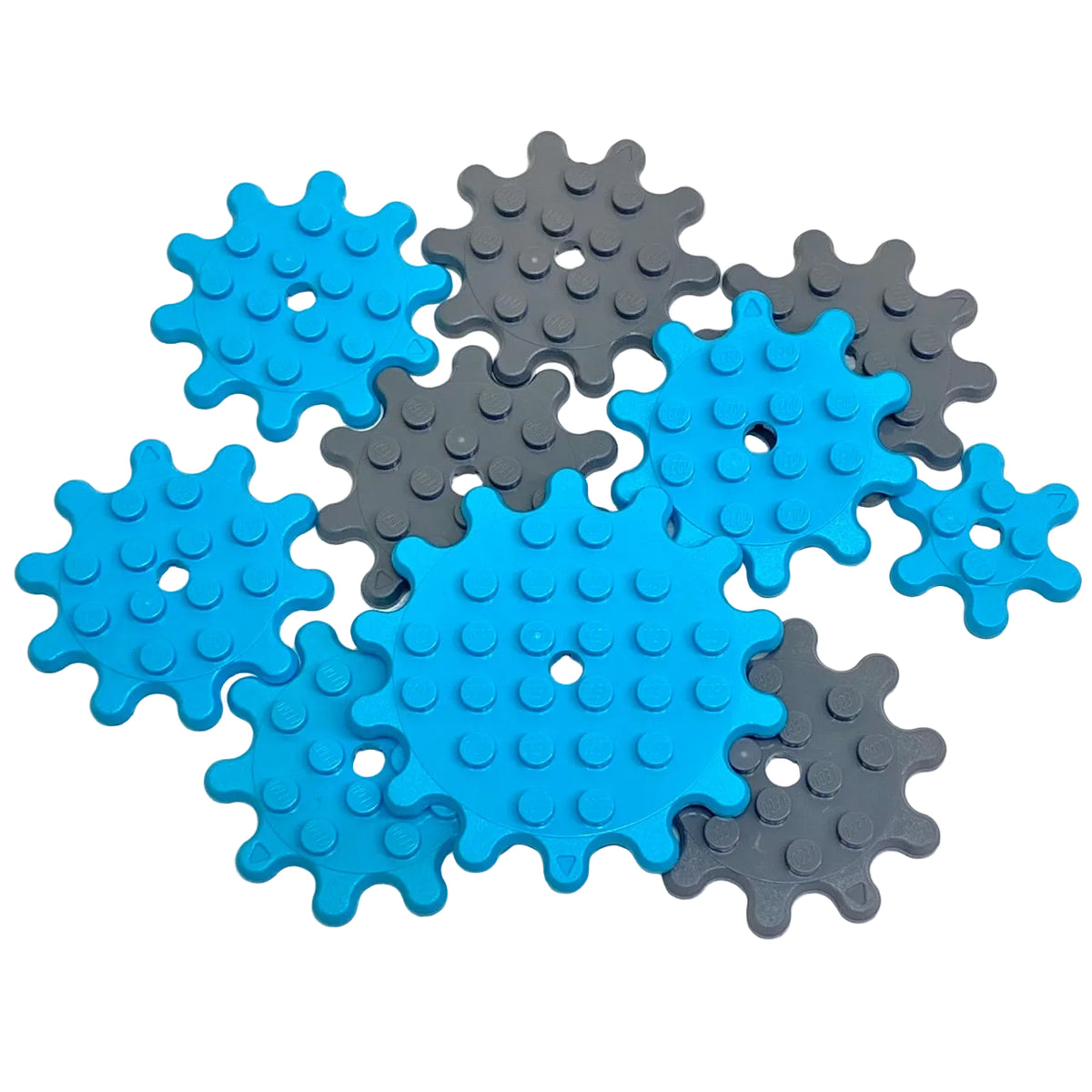 LEGO Splat Gears Mixed Fun Pack Round Plate with Teeth