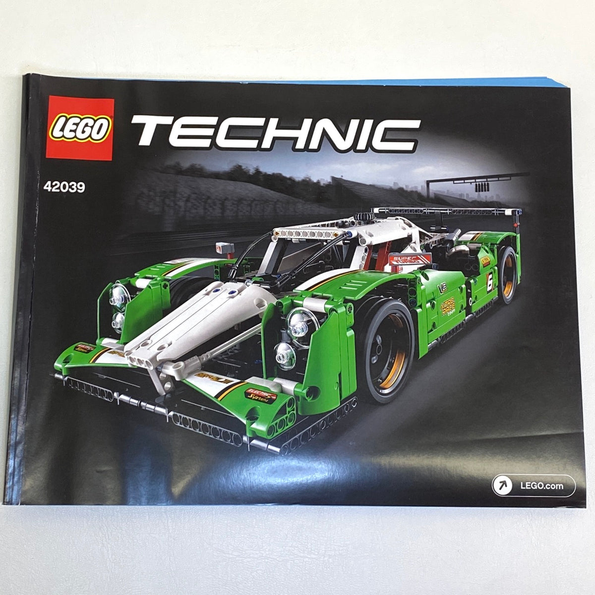 LEGO Technic 24 Hours Race Car Set #42039 With Instructions As Pictured