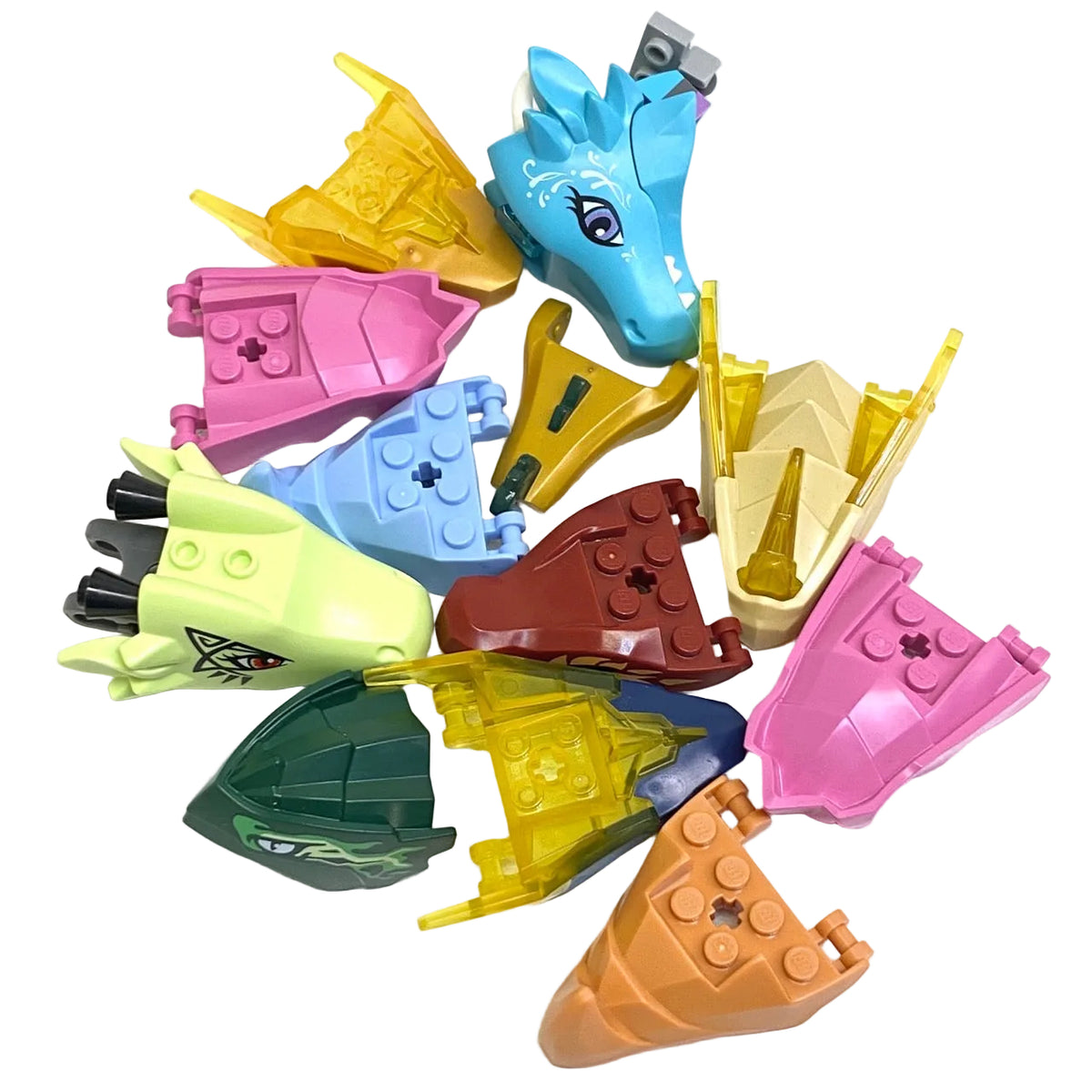 LEGO Dragon Pieces Fun Pack Mixed Heads