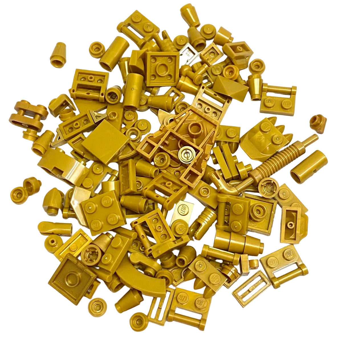 LEGO Pearl Gold Fun Pack Mixed Pieces