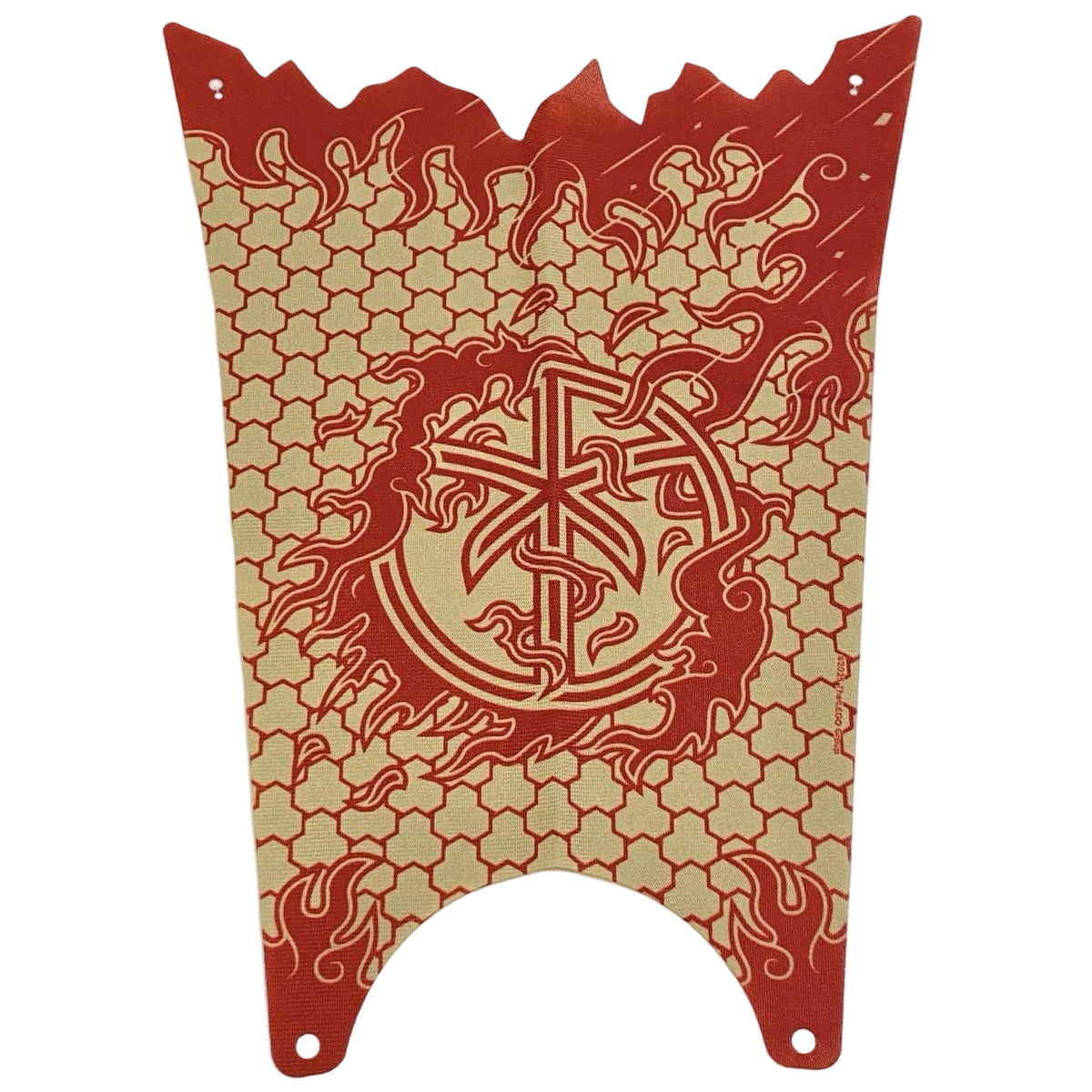 LEGO Ninjago Large Cloth Cape Dark Tan / Dark Red