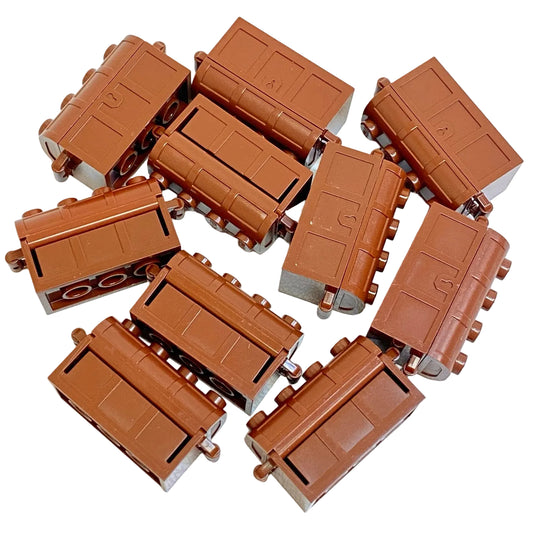 LEGO Reddish Brown Treasure Chests Pack of 10