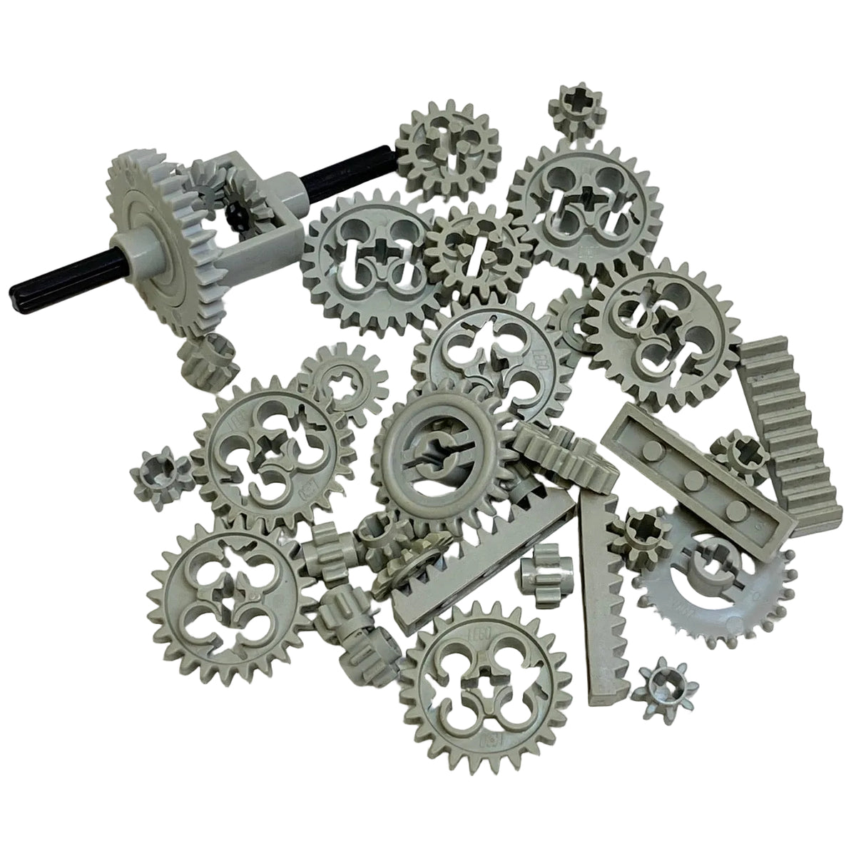 LEGO Technic Gears Mixed Fun Pack Light Grey (Old Shade)