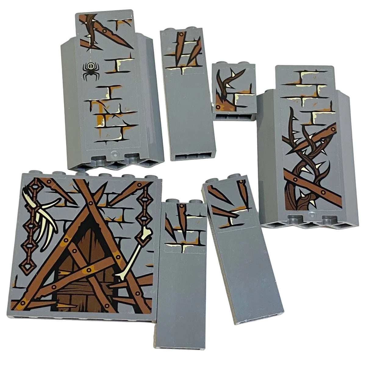 LEGO The Hobbit Dark Bluish Grey Mixed Panel Fun Pack