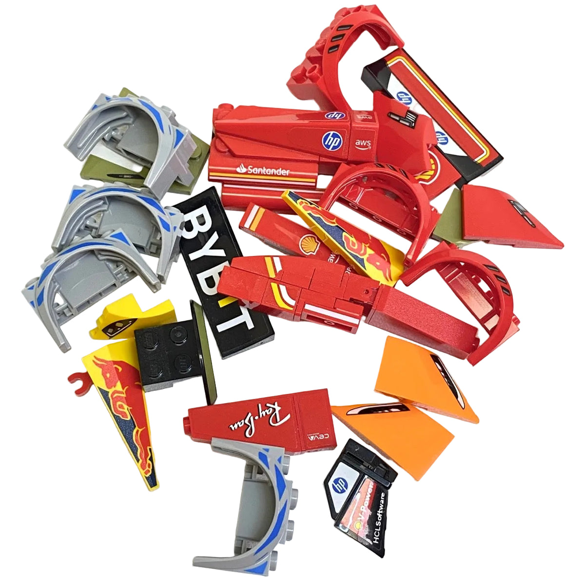 LEGO Speed Champions Mixed Car Branding Pieces Fun Pack