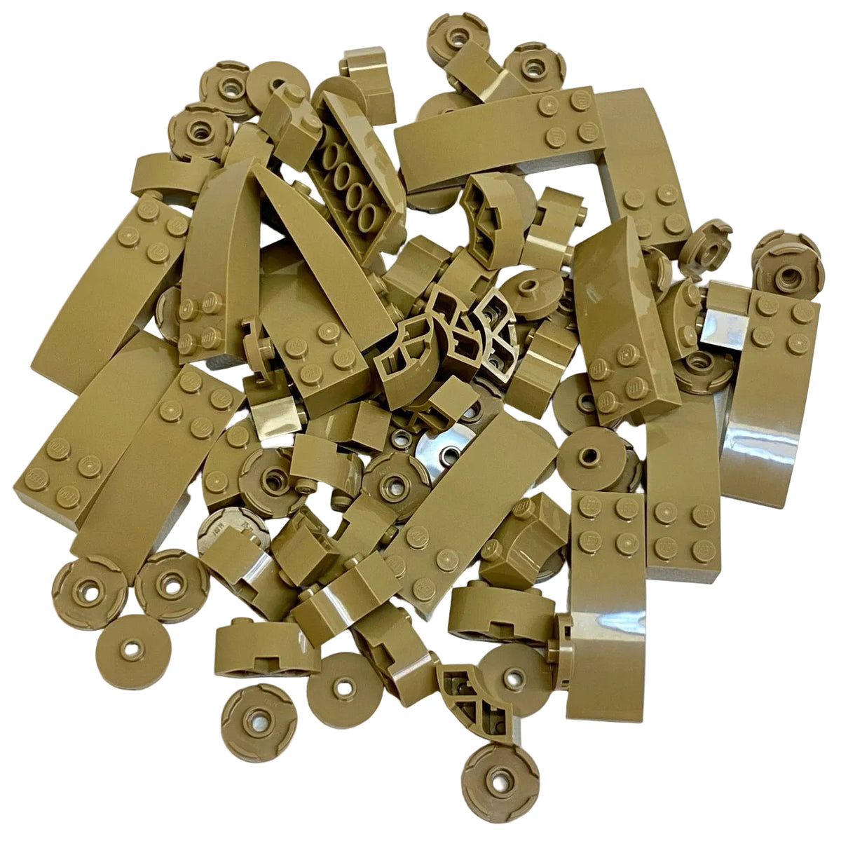 LEGO Dark Tan Mixed Pieces Fun Pack