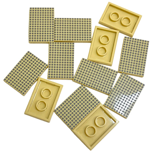 LEGO Tan 2x3 Printed Tile Fun Pack