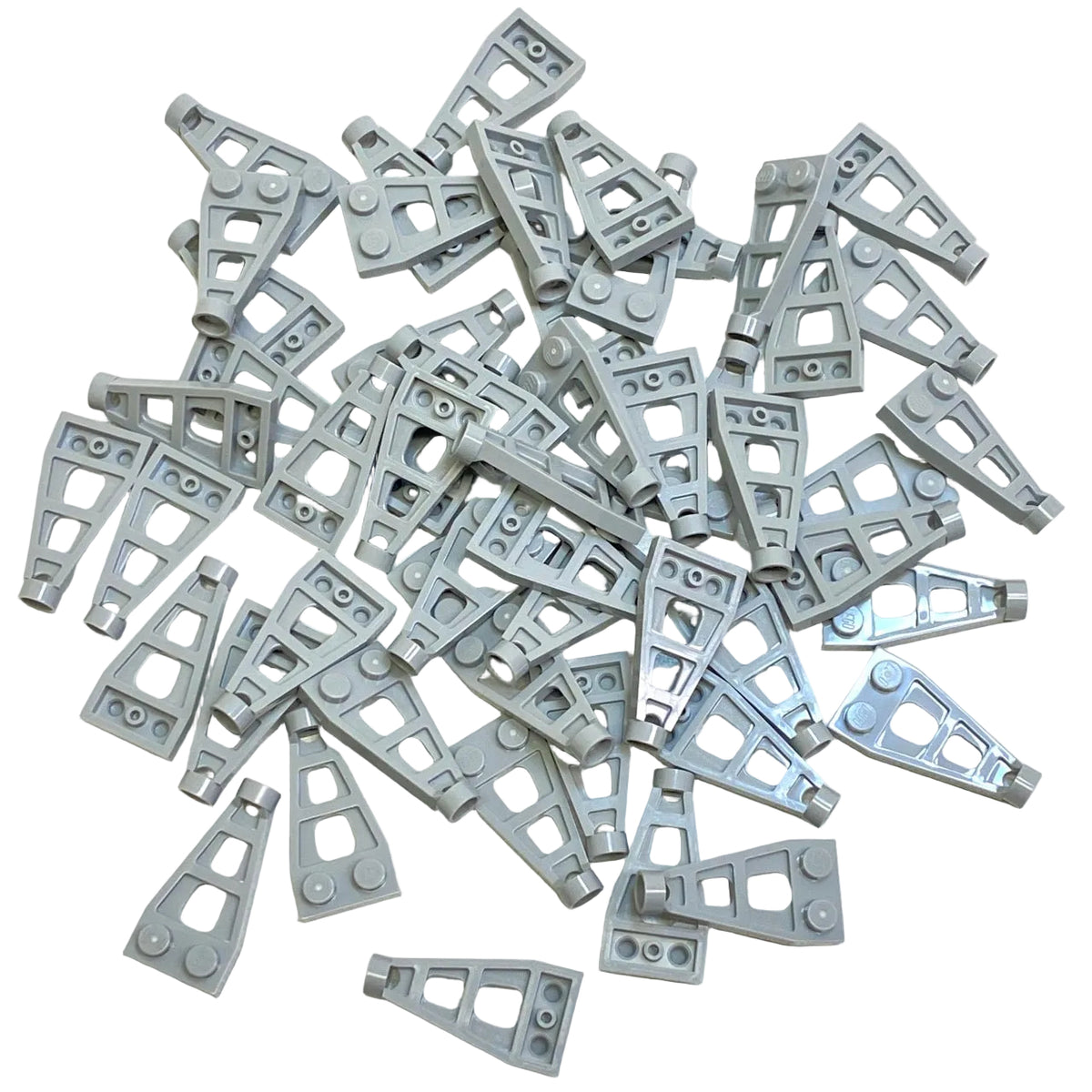 LEGO Light Bluish Grey Space Wing Plate Fun Pack