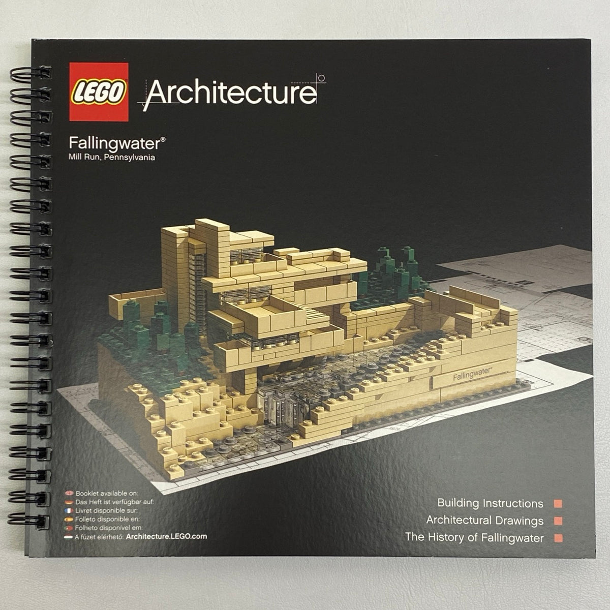 LEGO Architecture Fallingwater Set #21005 Includes Instructions and Box