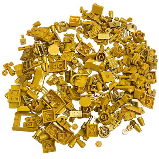 LEGO Pearl Gold Fun Pack Mixed Pieces