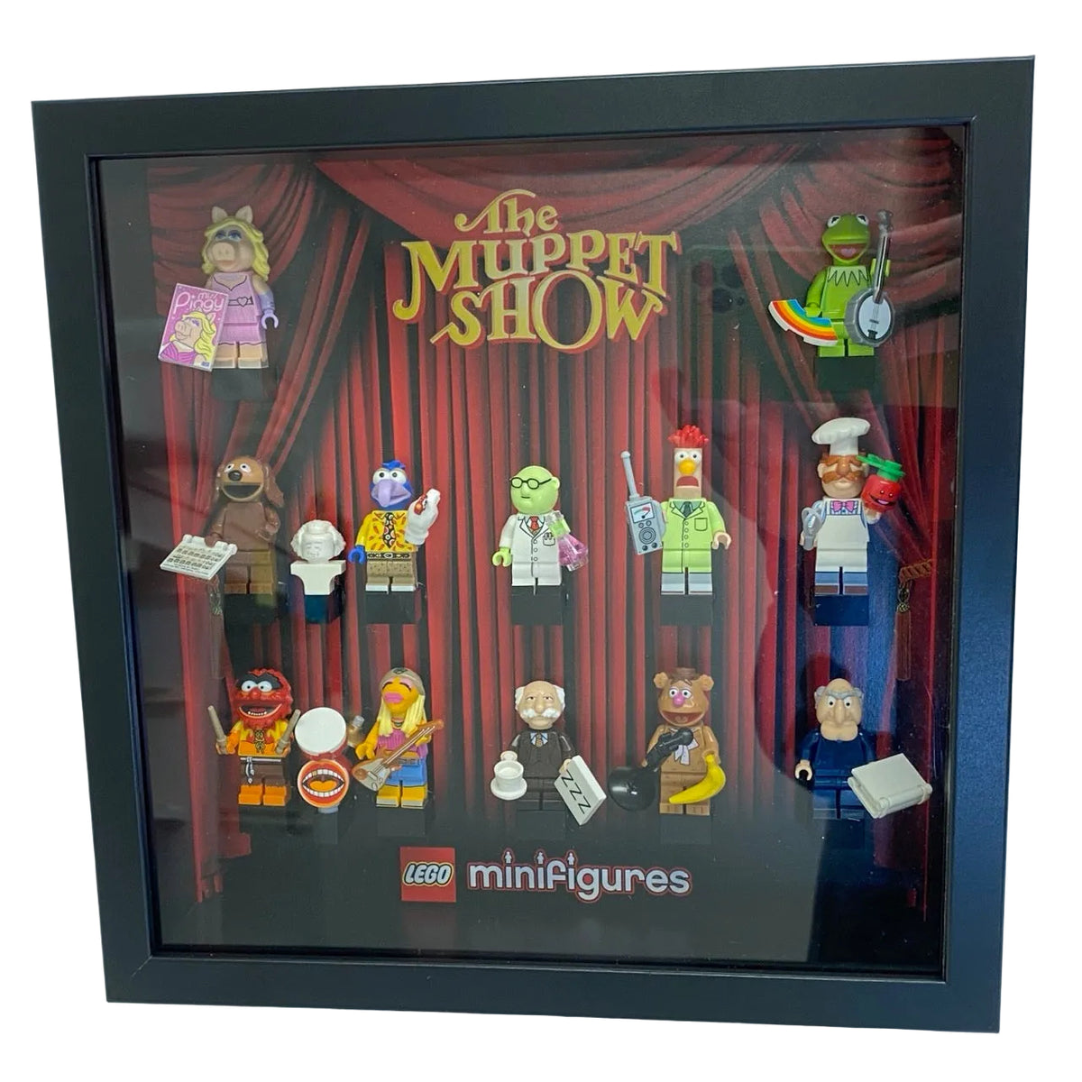LEGO Muppets Collectible Minifigure Series Complete Set with Display Frame
