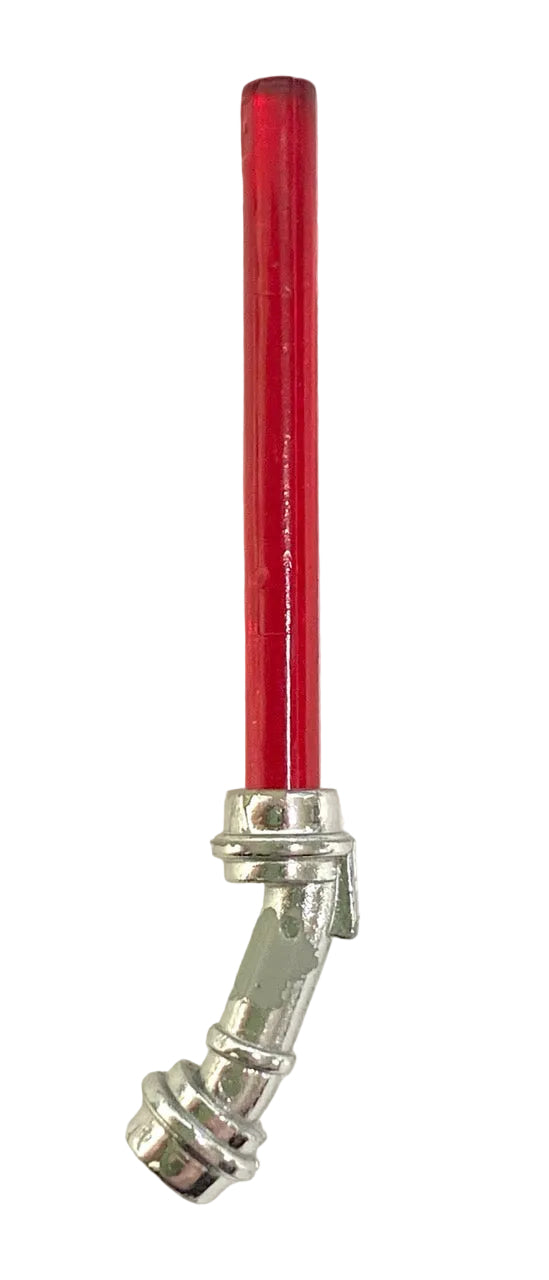 LEGO Star Wars Count Dooku's Lightsaber Chrome Silver / Trans Red